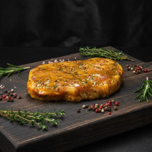 Gemarineerde lamsboutsneden