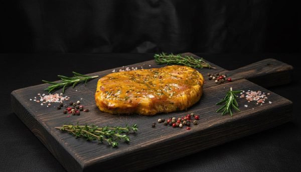 Gemarineerde lamsboutsneden