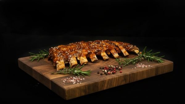 Voorgegaarde Kalfs Spare-ribs Honing