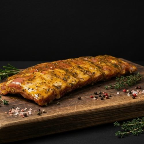 Gemarineerde Spareribs met knoflook